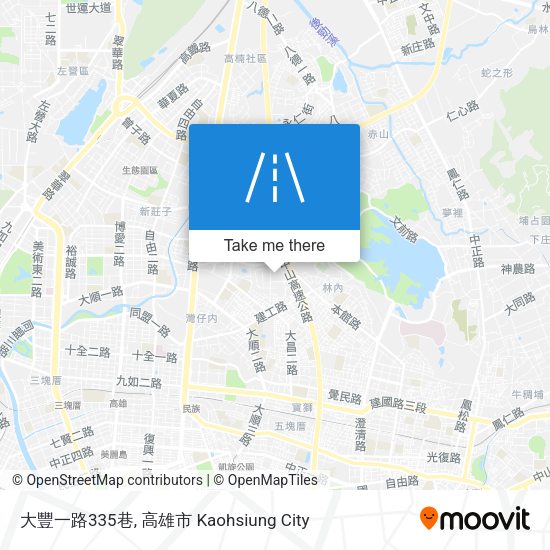 大豐一路335巷地圖