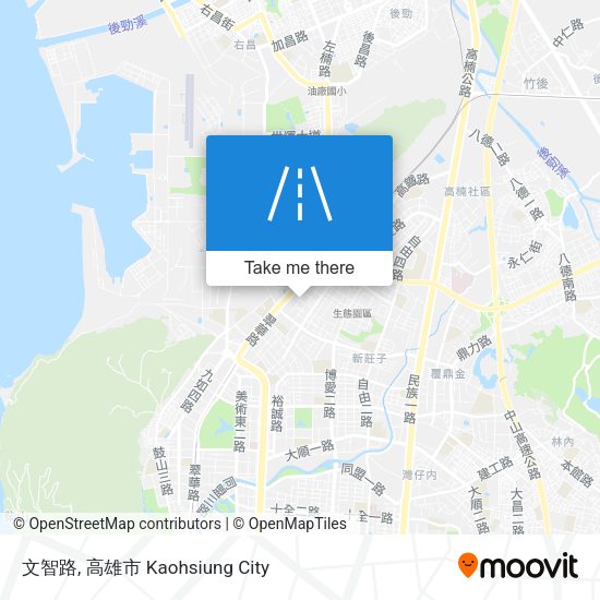 文智路 map