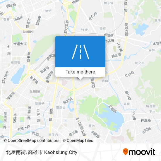 北屋南街 map