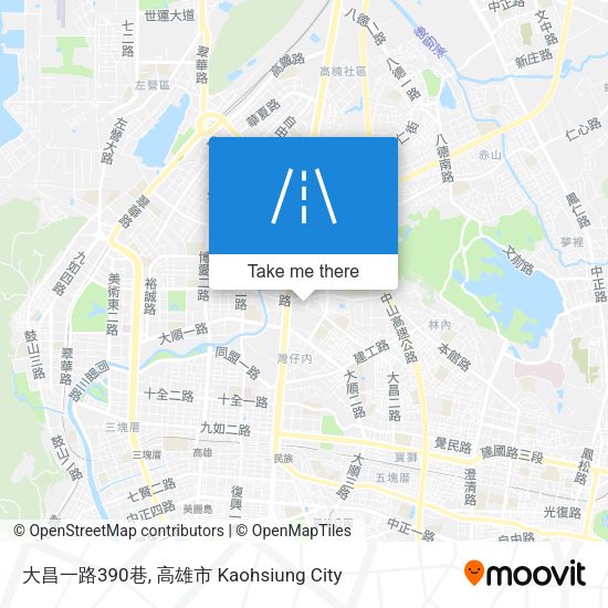 大昌一路390巷地圖