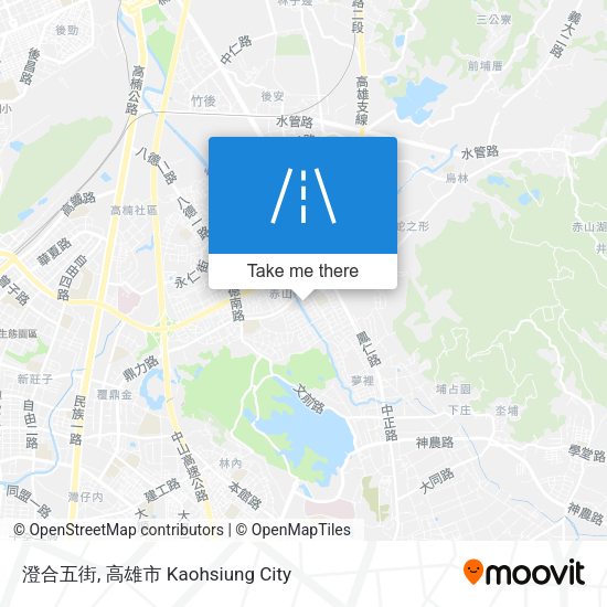 澄合五街地圖