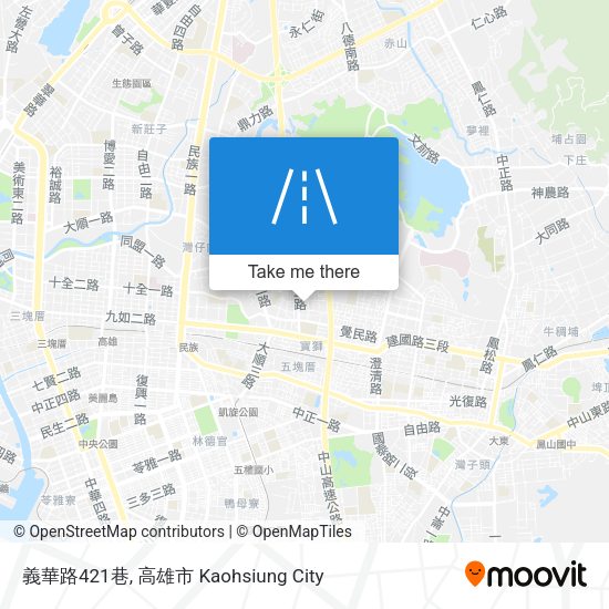 義華路421巷地圖