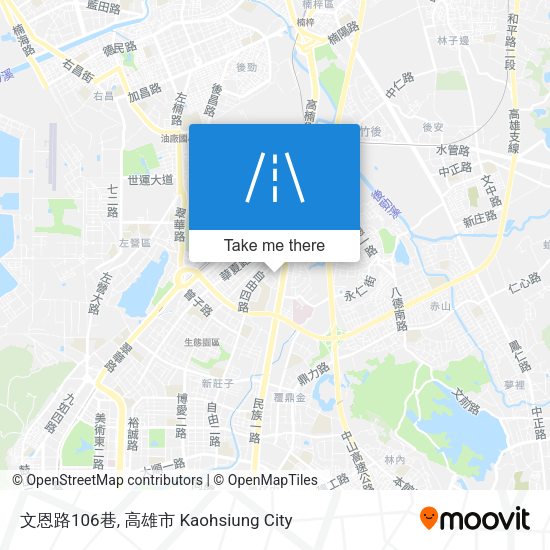 文恩路106巷地圖