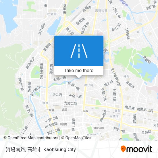 河堤南路地圖