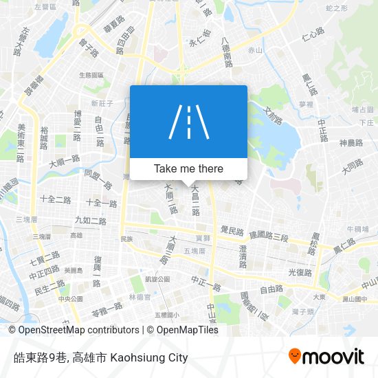 皓東路9巷地圖
