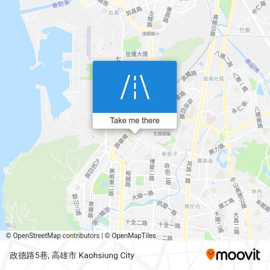 政德路5巷地圖