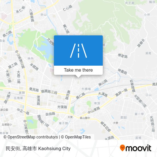 民安街 map