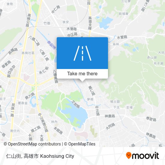 仁山街地圖