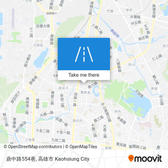 鼎中路554巷 map