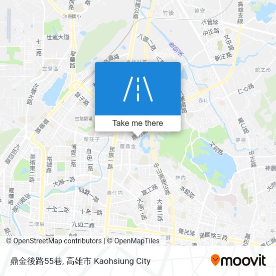 鼎金後路55巷 map