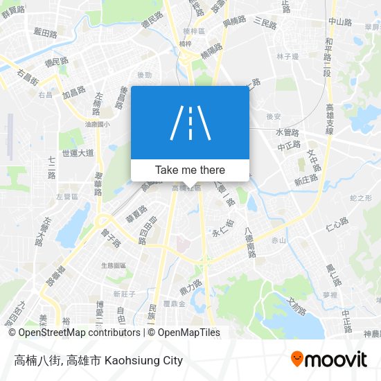 高楠八街地圖