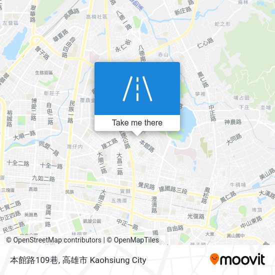 本館路109巷 map