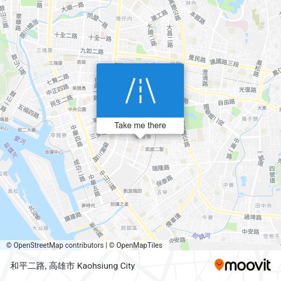 和平二路 map