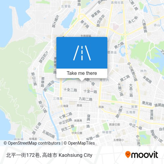 北平一街172巷 map