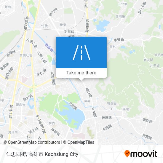 仁忠四街地圖
