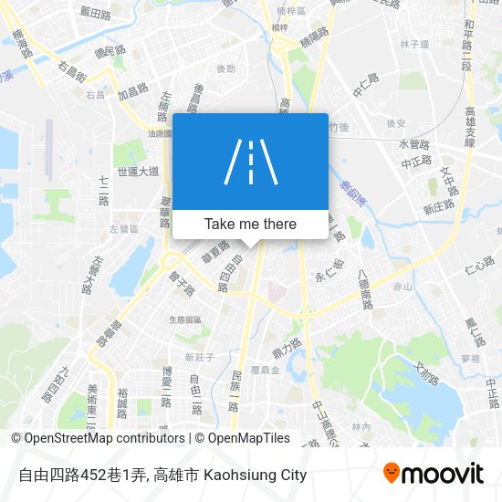 自由四路452巷1弄 map