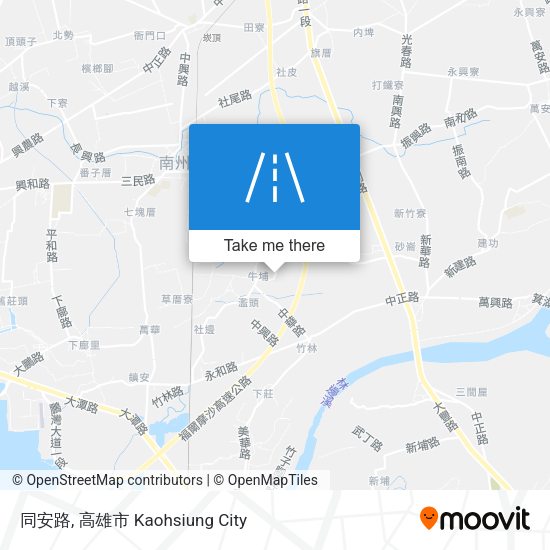 同安路 map