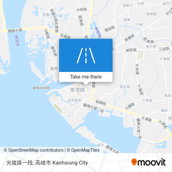 光復路一段 map