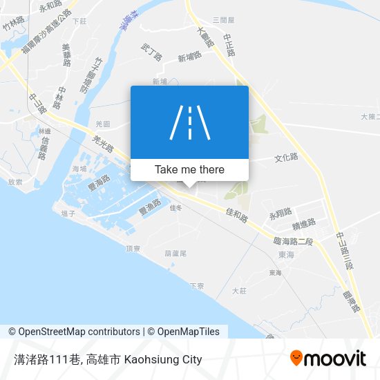 溝渚路111巷 map