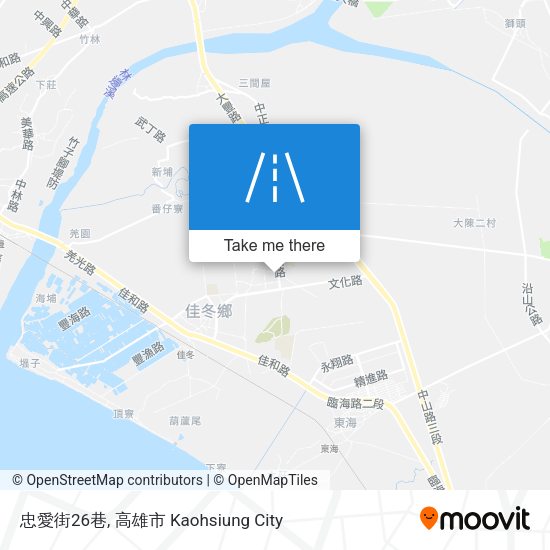 忠愛街26巷 map