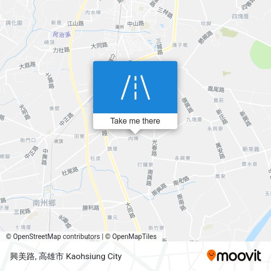 興美路 map