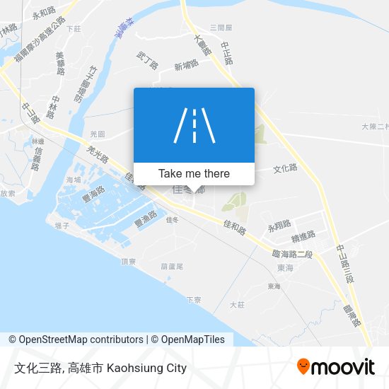 文化三路地圖