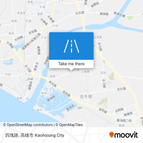 四塊路地圖