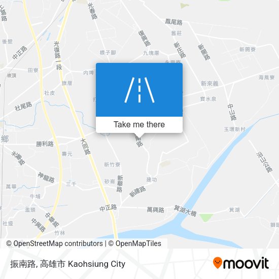 振南路地圖