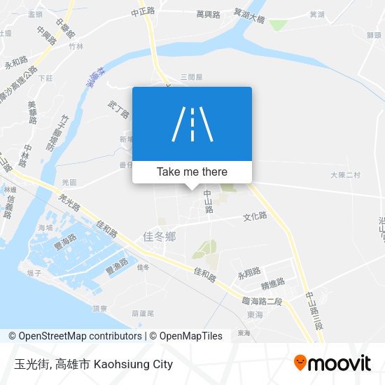 玉光街 map