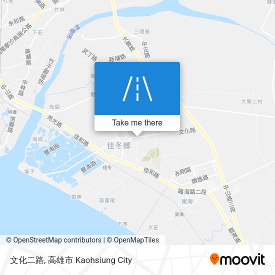 文化二路地圖
