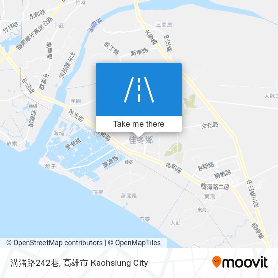 溝渚路242巷 map
