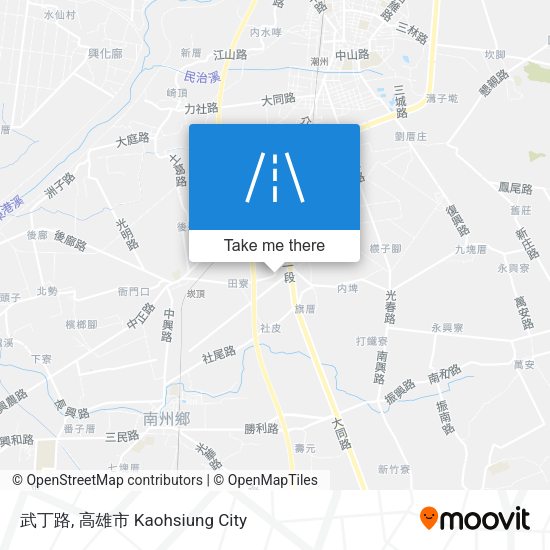 武丁路地圖