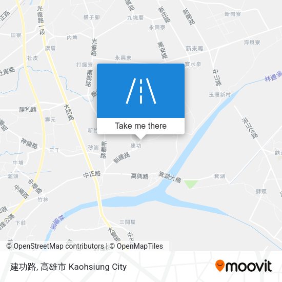 建功路地圖