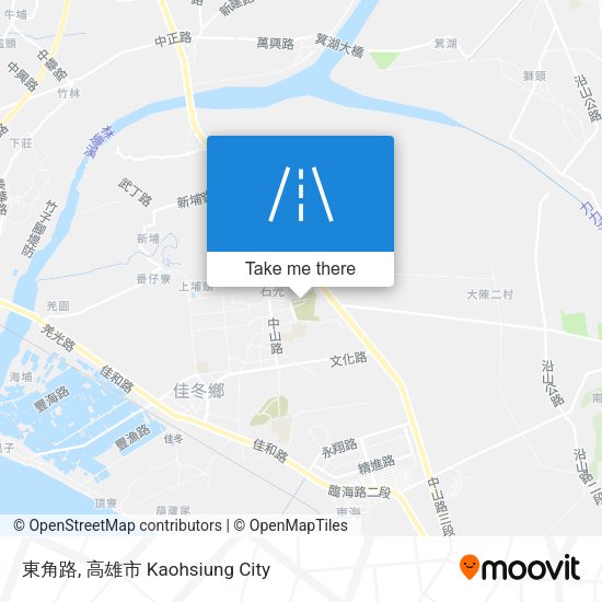 東角路地圖