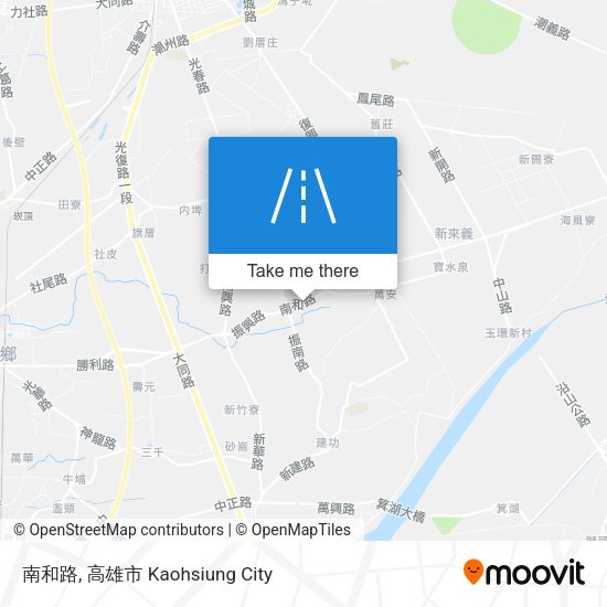 南和路地圖