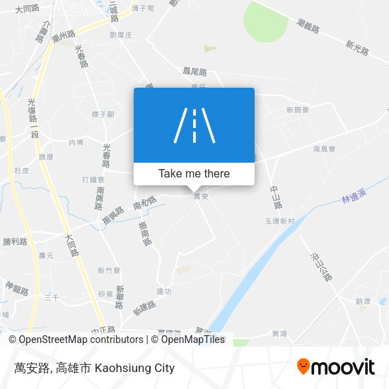 萬安路地圖