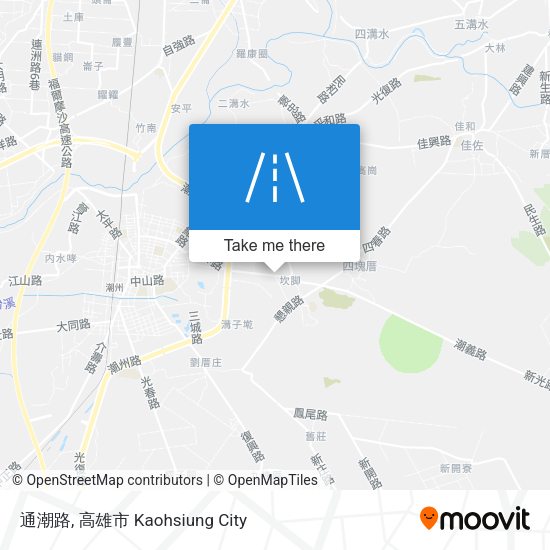 通潮路 map