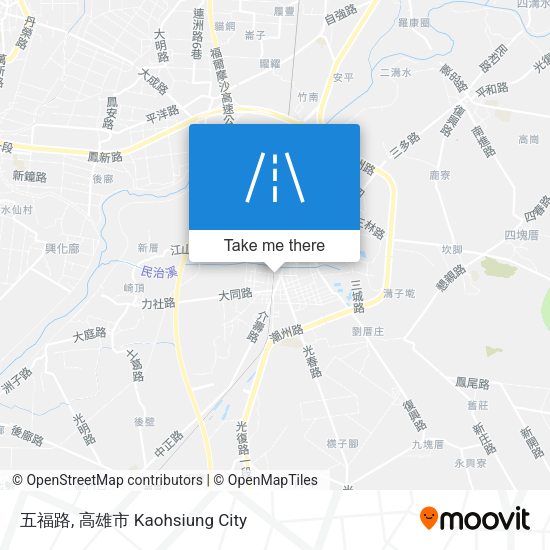 五福路 map