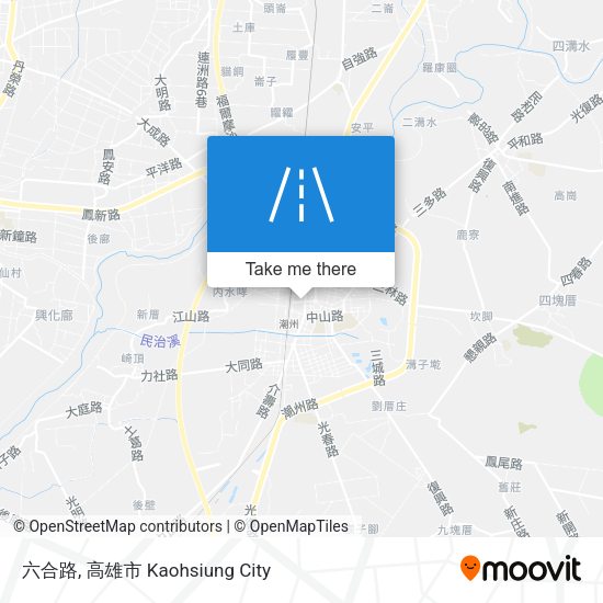 六合路地圖