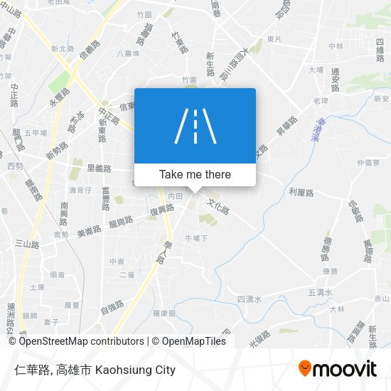 仁華路 map