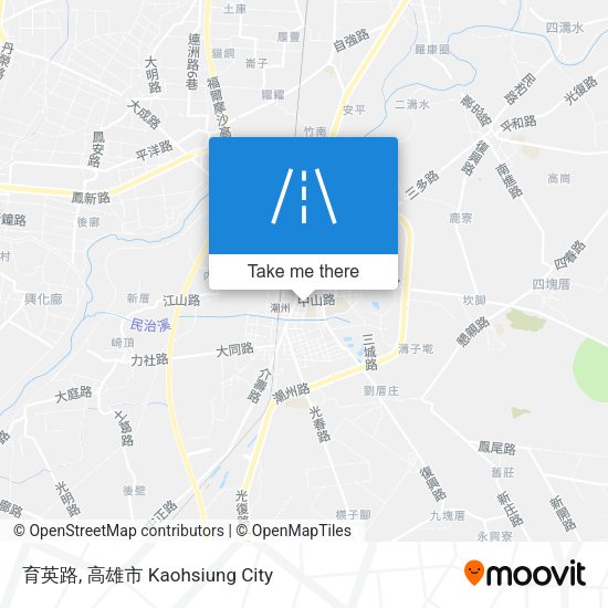 育英路 map