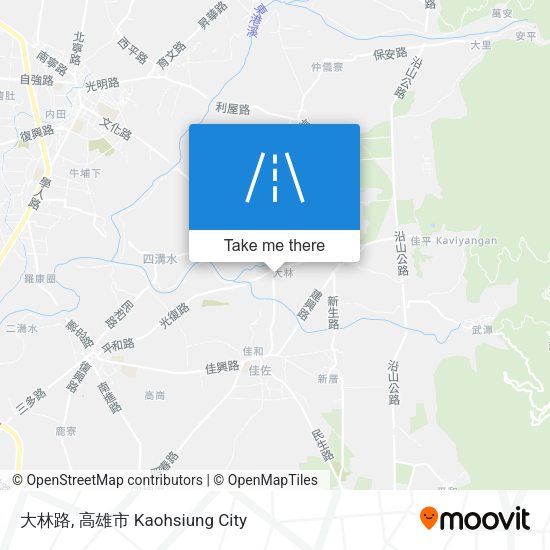 大林路 map