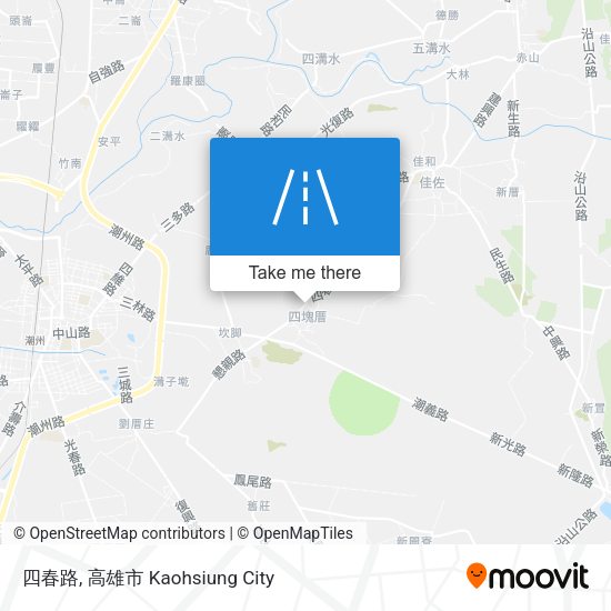 四春路 map
