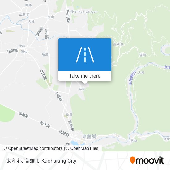 太和巷 map