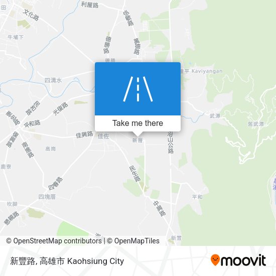 新豐路 map