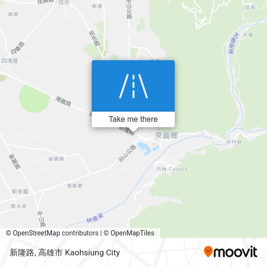 新隆路地圖