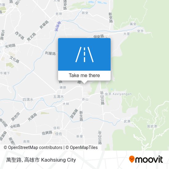 萬聖路 map