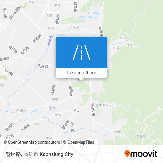 營區路 map