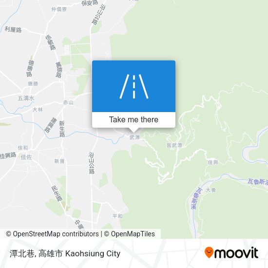 潭北巷 map