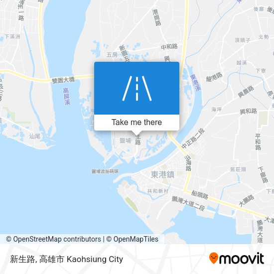 新生路 map